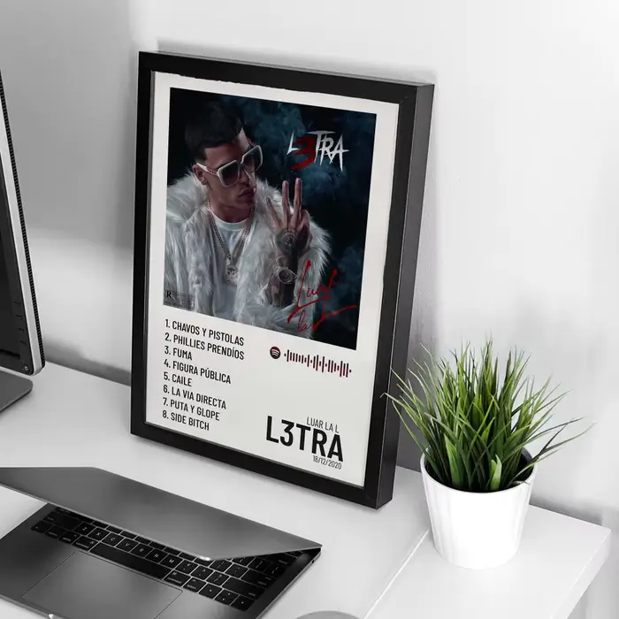 L-Luar La L affiche Album de musique imprime toile liste de piste mur Art photo salon décor à la maison couverture 50X70