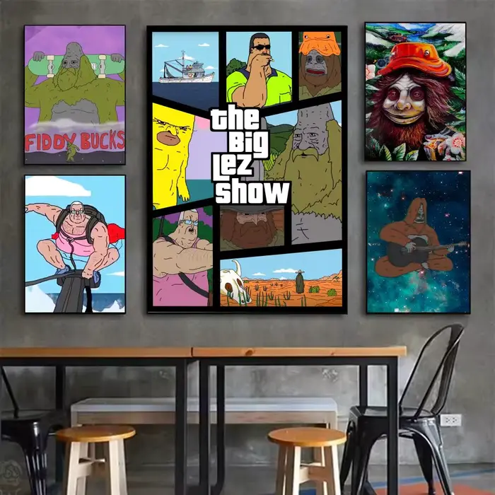 Affiche The Big Lez Show