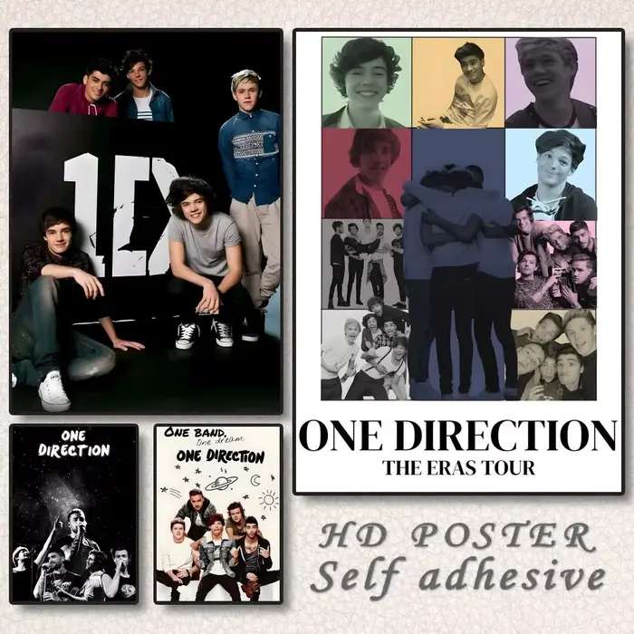 Affiche murale de groupe de rock Music Not-O-One Direction
