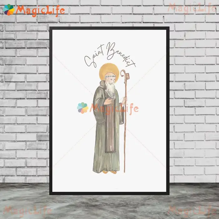 Affiche murale du Sacré-Cœur de Jésus Saint kk, peinture sur toile sans cadre