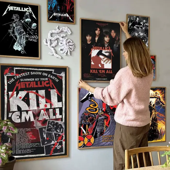 M-METALLICA Band – impressions et affiches de bonne qualité