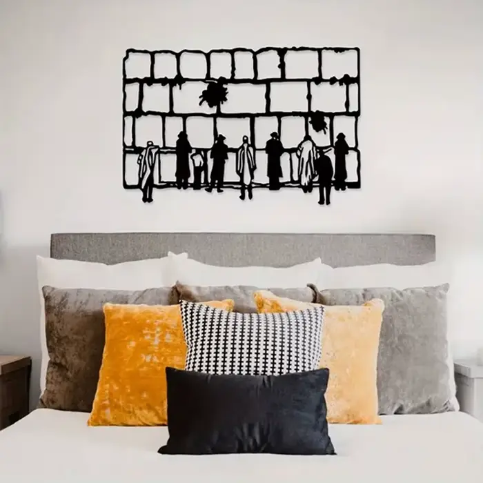 "Superbe art mural moderne en métal