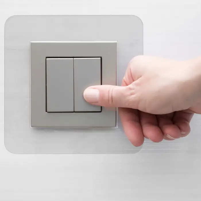 Couvercle de commutateur décoratif