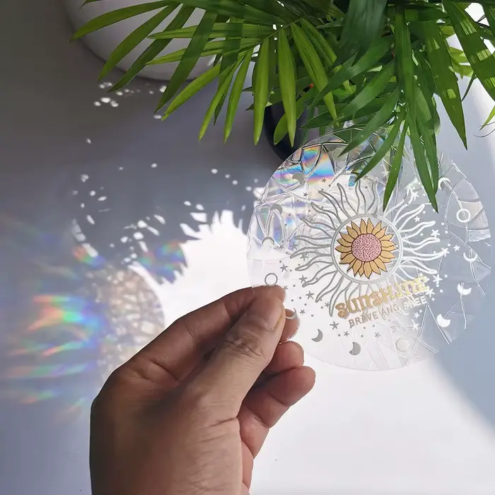 Autocollants de verre électrostatiques en PVC