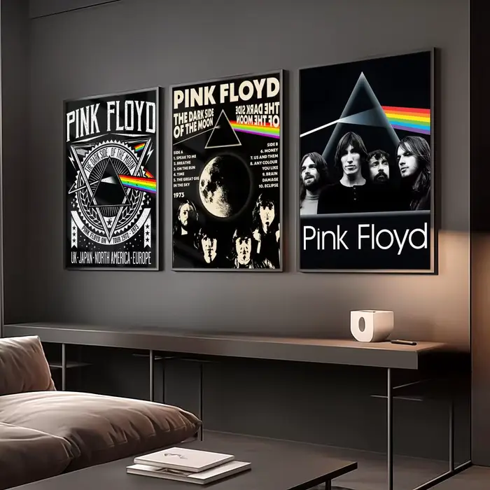 Affiche de groupe de Rock p-pink f-floyd