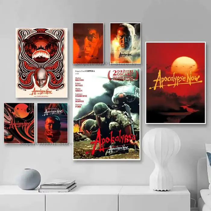 Affiche autocollante avec personnage de film classique