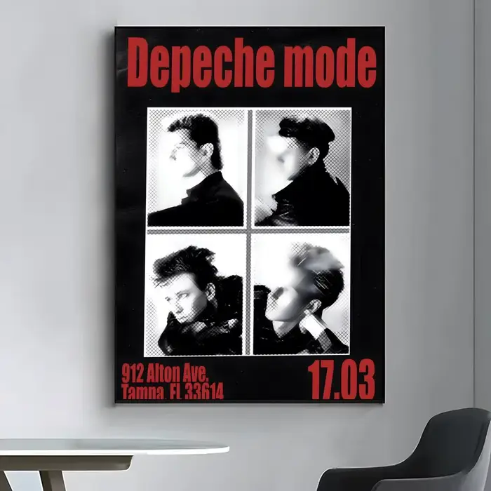 Affiche D-Depeche Mode