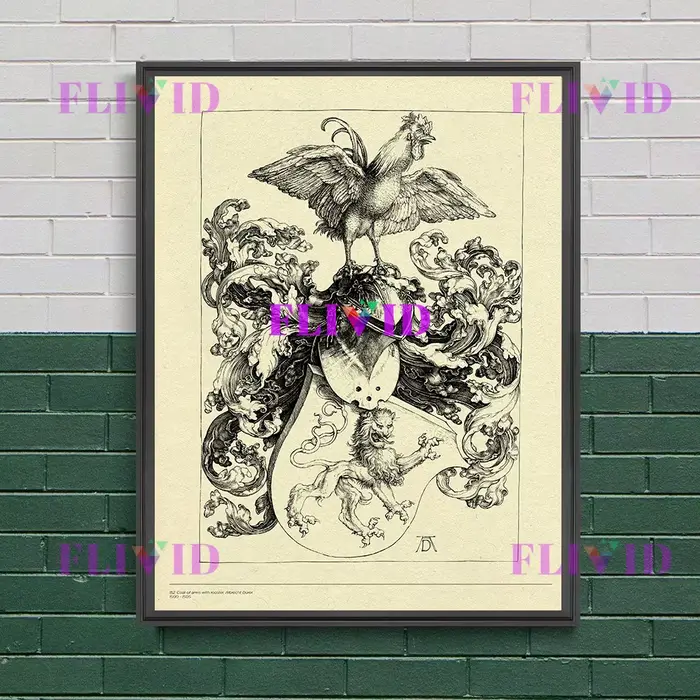 Peinture sur toile d'art mural vintage