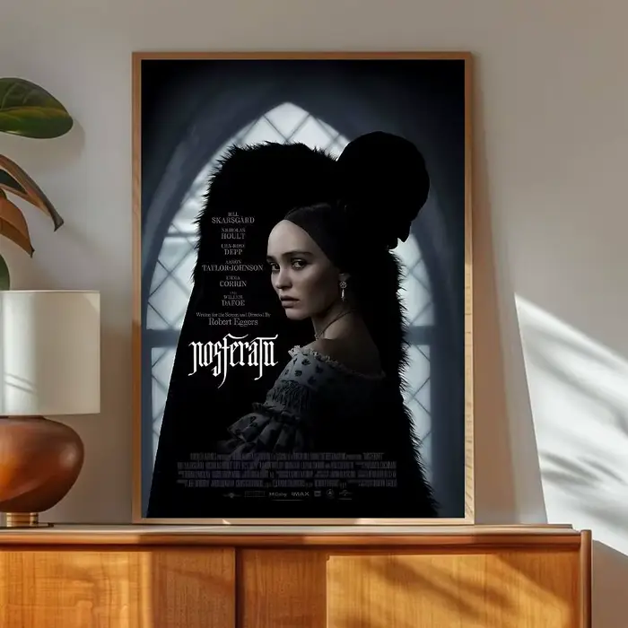 Affiche de film N-Nosferatu, affiches autocollantes, autocollant en papier imperméable, décoration p