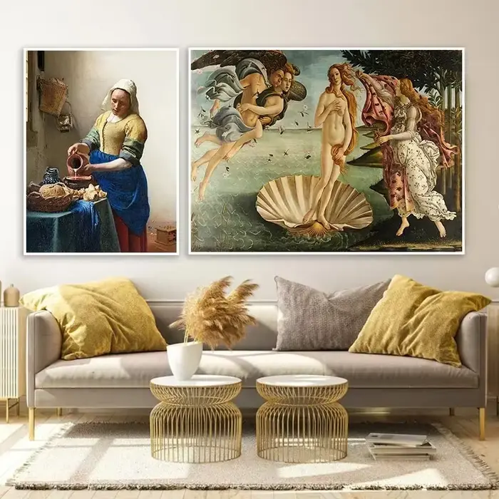 Art mural vintage classique