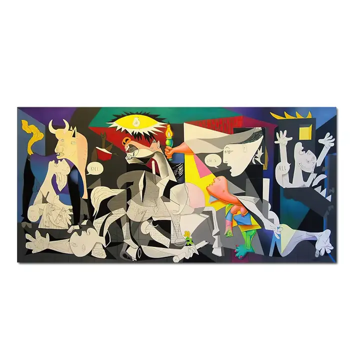 Picasso – peinture célèbre Guernica, toile d'art mural, affiches et imprimés abstraits, images mural