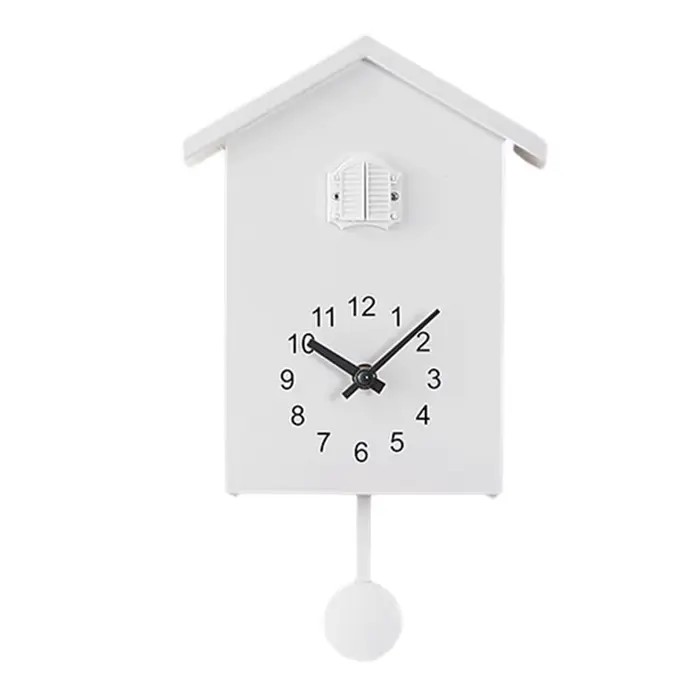 1pc horloge maison cuisines salon moderne chambre Art mur alimenté par batterie chambres oiseau