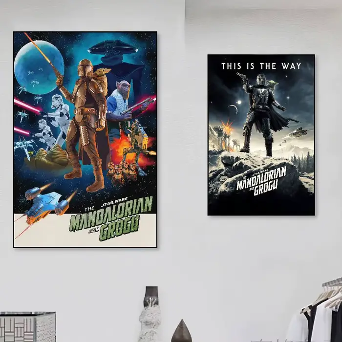 Affiche de l'opéra spatial S-STAR W-WARS Itadori Yuji Fushiguro Megumi Peinture sur toile Sukuna Collage