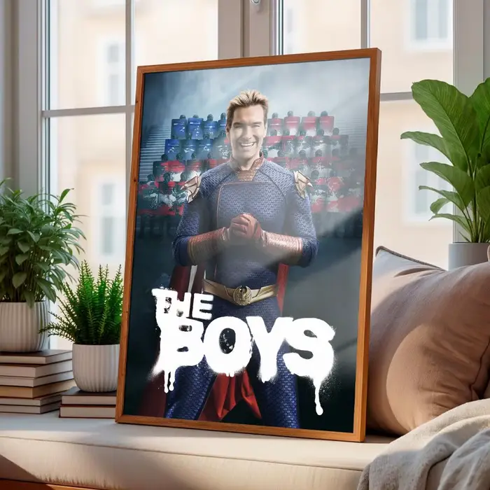 Ensemble d'affiches The Boys 5, couverture moderne, art mural pour chambre, peinture sur toile, impr