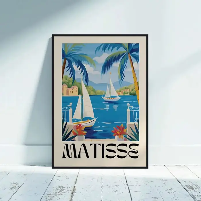 Les affiches d'art Henri Matisse conviennent à l'esthétique de l'art d'exposition de galerie moderne.