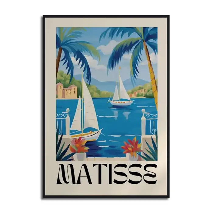 Les affiches d'art Henri Matisse conviennent à l'esthétique de l'art d'exposition de galerie moderne