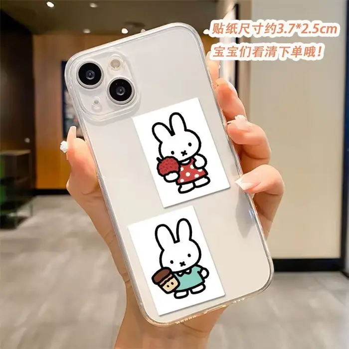 Autocollants Miffy Cartoon Simples et Mignons