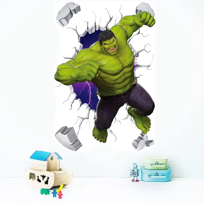 Affiche de film de Super héros 3D