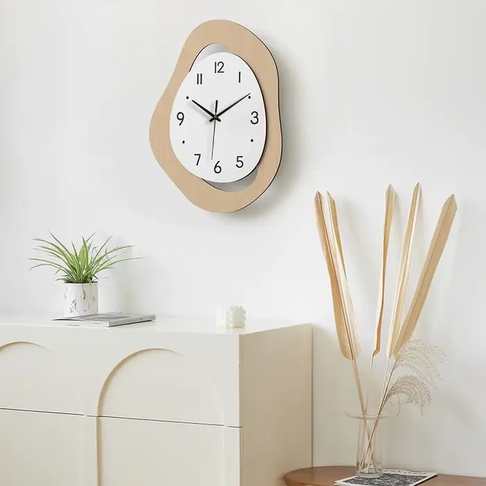 Horloge murale numérique créative moderne
