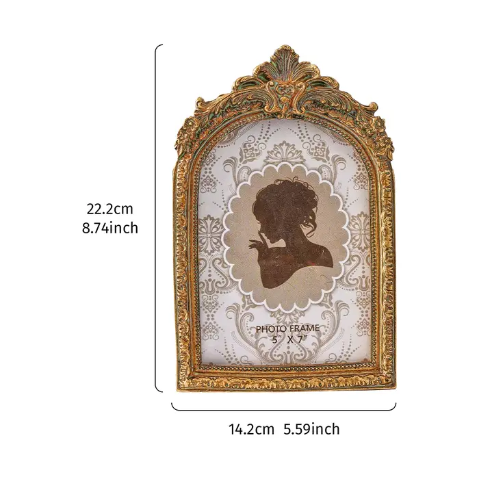 1 pièce, cadre photo décoratif en résine