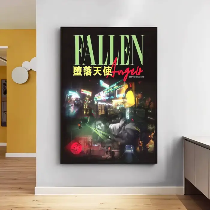 Affiche murale sur toile rétro Fallen Angels 1995