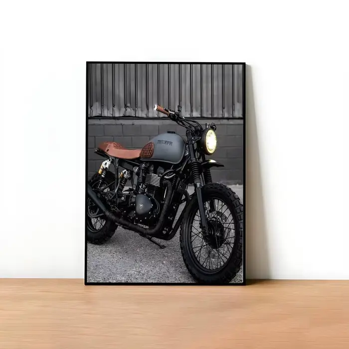 D-Ducati affiche Kraft Club Bar papier Vintage affiches mur Art peinture chambre étude autocollants
