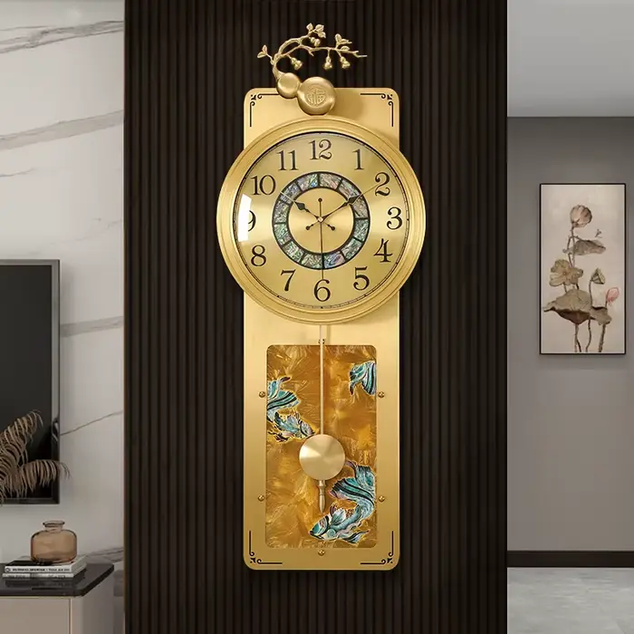 Horloge murale De bureau moderne esthétique Chic Unique italie