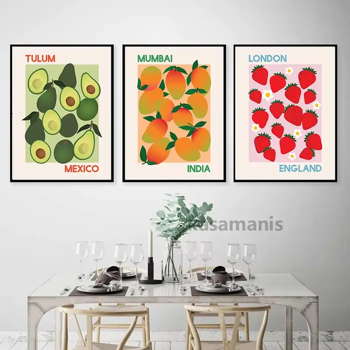 Affiches imprimées d'art de cuisine