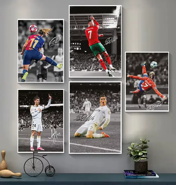 Affiche sur le terrain de football Star 202 221.Super Moment