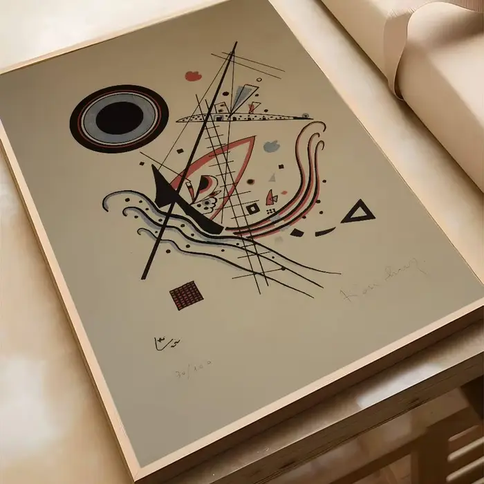 Affiche de Wassily Kandinsky avec impressions, décoration pour la maison, la chambre à coucher, le s