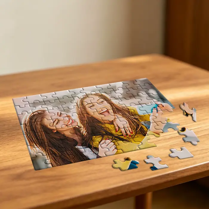 【Personnalisé】Puzzles en bois encadrés