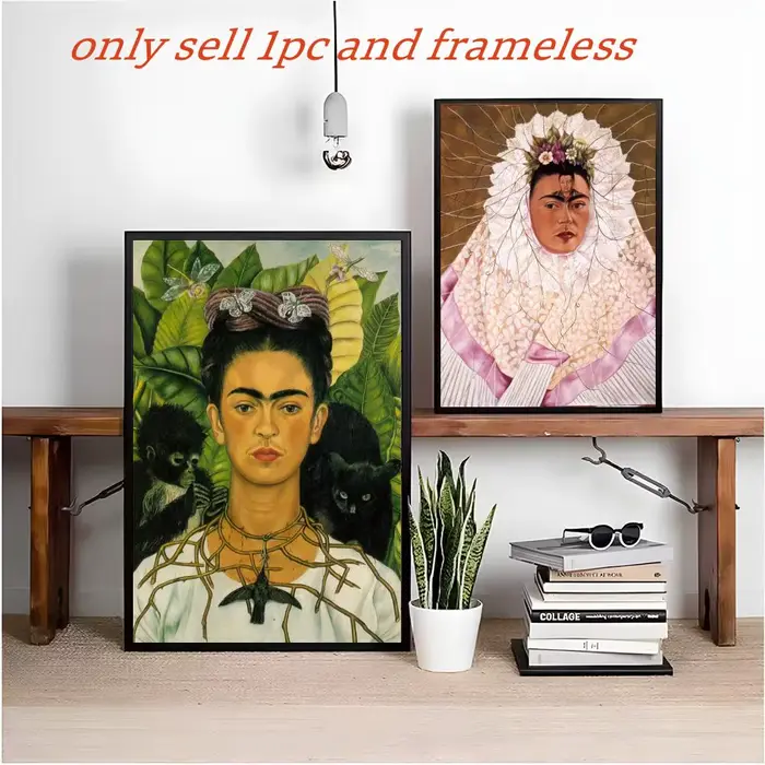 Affiche artistique de la peintre Frida Kahlo