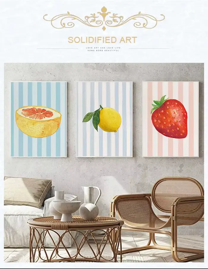 Affiche de citron Orange