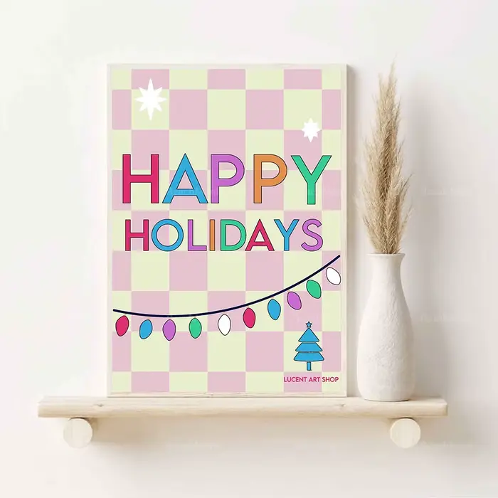 Affiche de joyeux Noël pour la décoration de la maison