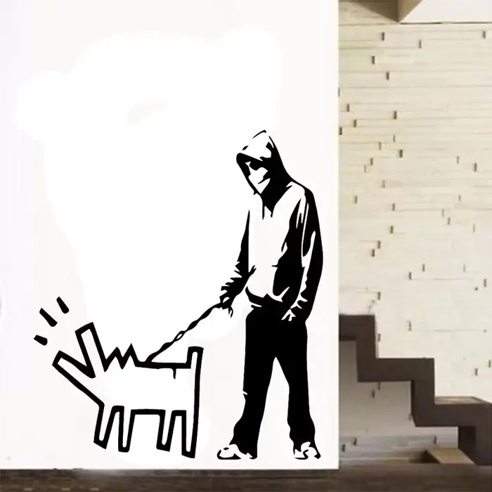 Autocollants muraux Hip Hop Street Art
