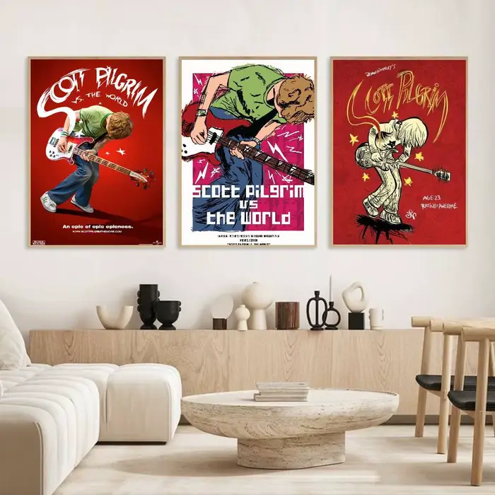 Affiche de film s-scott Pilgrim VS The World