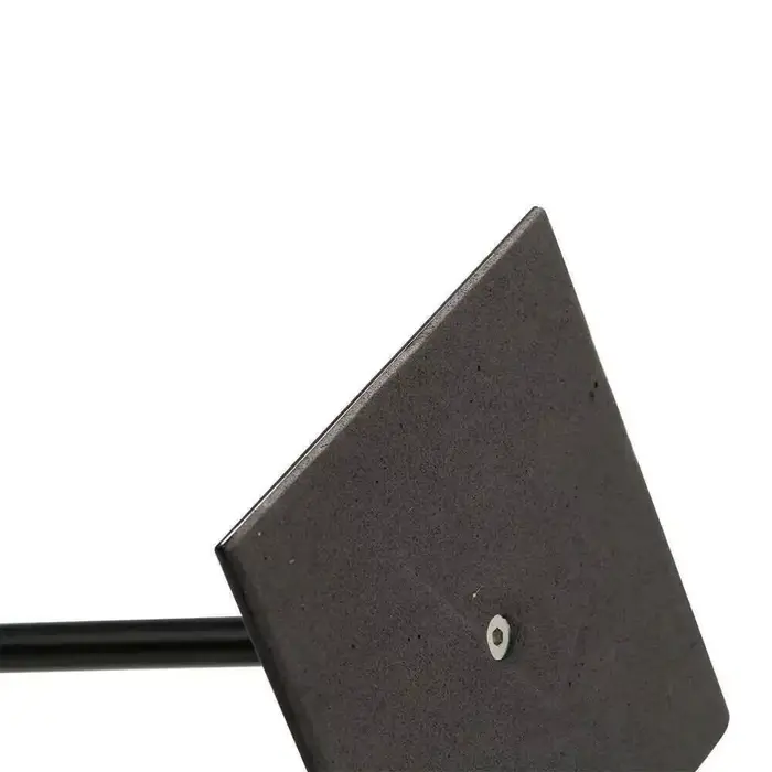 Support d'affiche de Table en métal noir