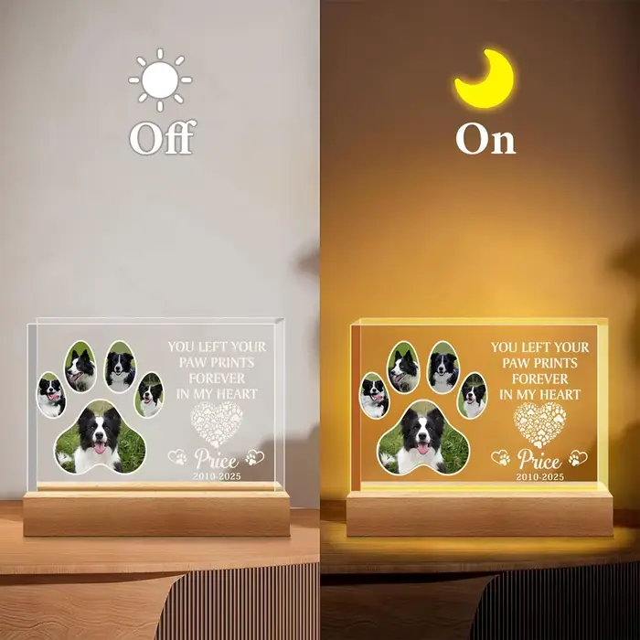 Cadre photo personnalisé pour animaux de compagnie, plusieurs photos, Message en feutre cardiaque, cadeau attentionné pour les propriétaires de chiens pour répondre aux souvenirs d'animaux pour toujou
