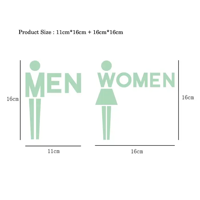Autocollant mural lumineux créatif pour hommes et femmes