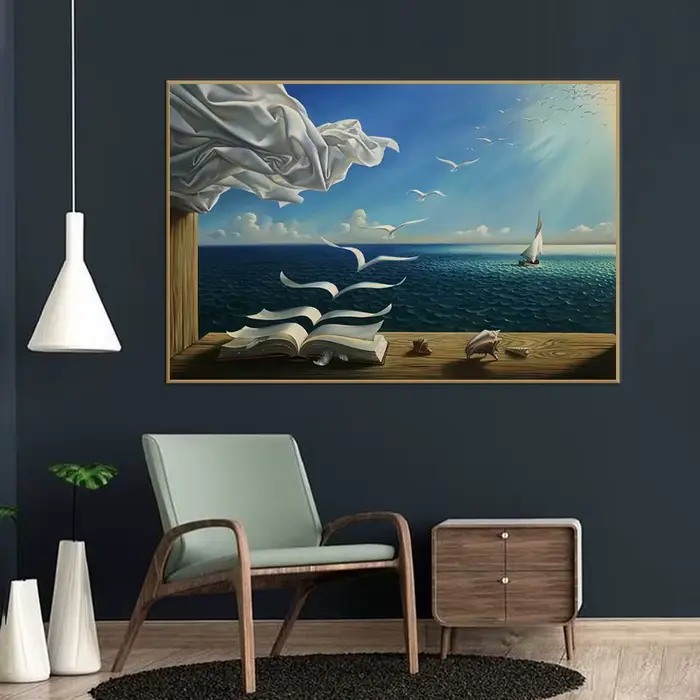 Peinture à l'huile Salvador Dali