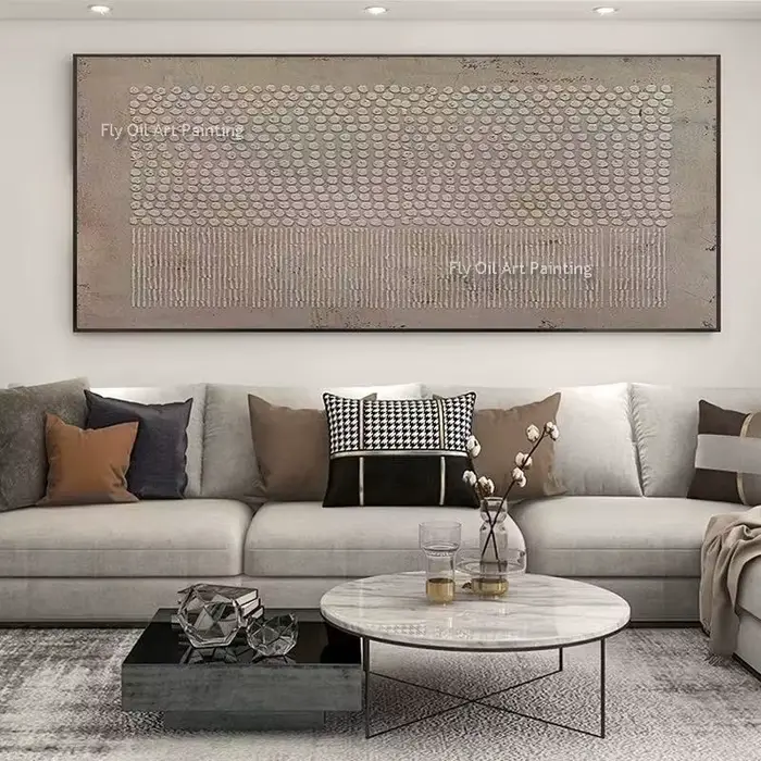 Peinture à l'huile épaisse sur toile