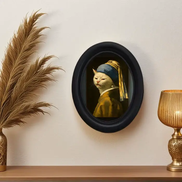 1 décoration murale amusante pour chat