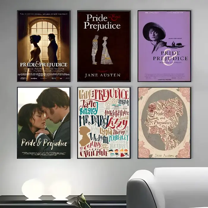 Affiche murale collante P-Pride & P-Prejudice