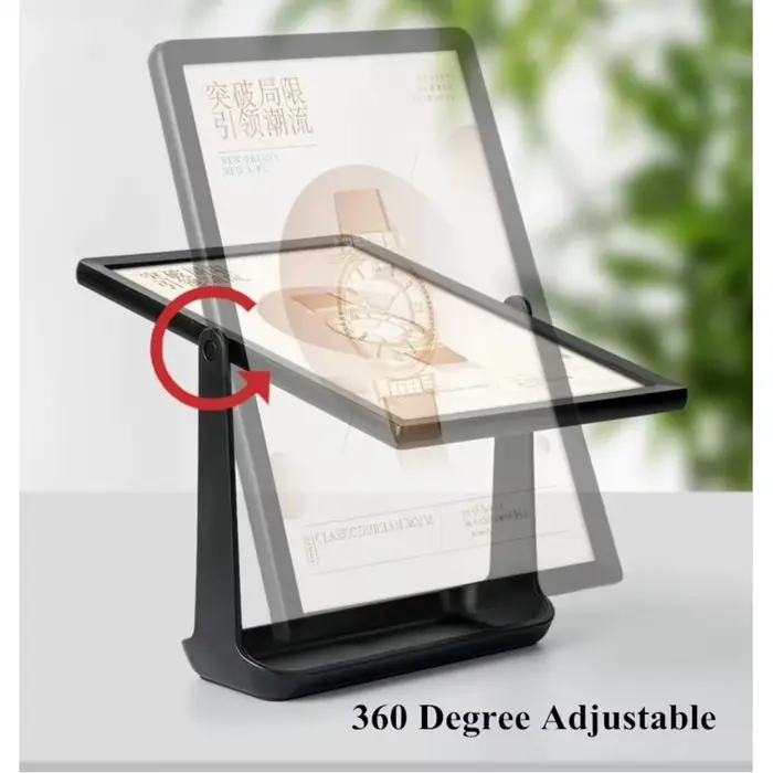 A5 148x210mm Table porte-panneau en plastique support Photo cadre d'affiche bureau Restaurant Bar Menu porte-papier