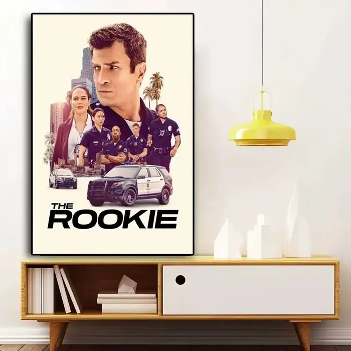 Affiche TV The Rookie imprimée, Art mural moderne pour salon, chambre à coucher, décoration de maiso