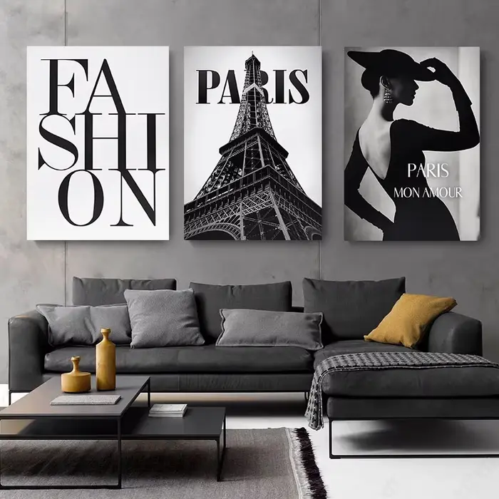 Affiche murale de la tour Eiffel