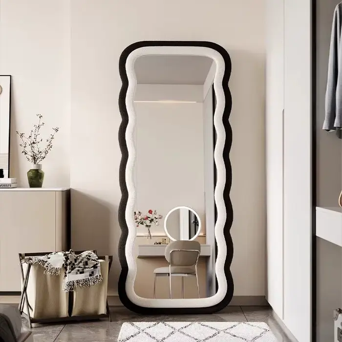 Miroir de maquillage Design chambre filles mur femmes moderne