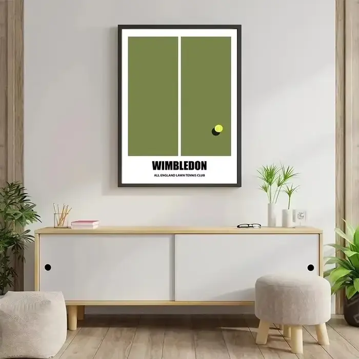 Affiches minimalistes de Tennis Grand Slam
