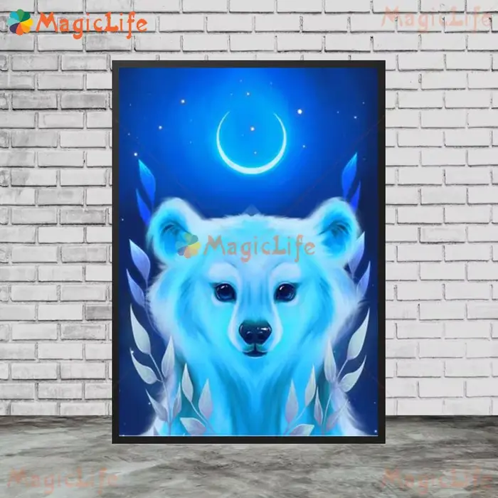 Affiches d'animaux sauvages de forêt de dessin animé