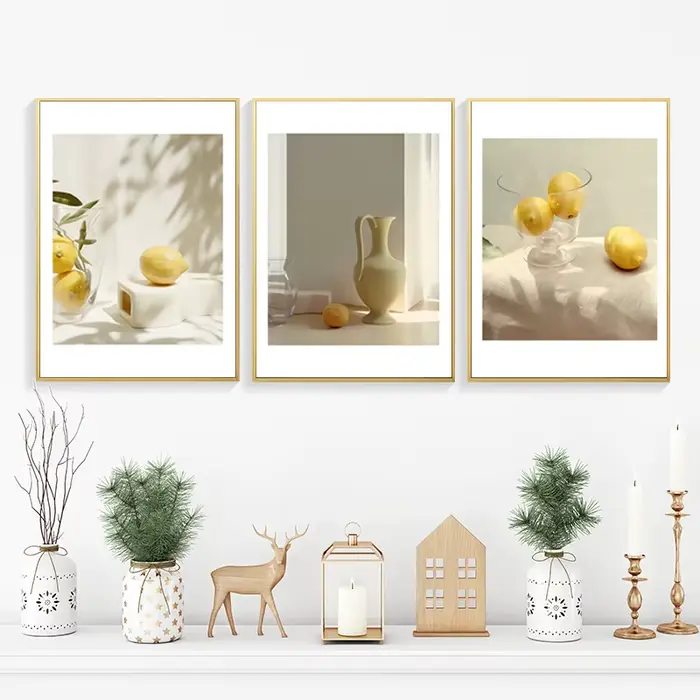 Affiches murales sur toile Paysage Citronné